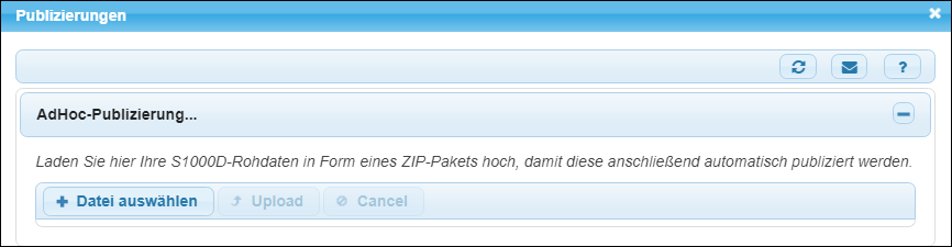 Die AdHoc-Publizierung ist gestartet.