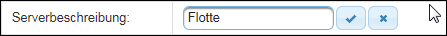 Ein neuer Name für die Serverbeschreibung
