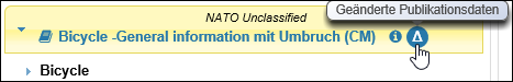 Funktion zur Anzeige der geänderten Publikationsdaten