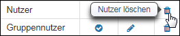 Nutzer löschen
