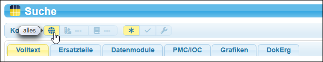 Der Kontext ist hier in der Voreinstellung »alles«.