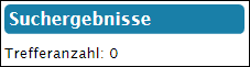 Die Suche hat keinen Treffer ermittelt.