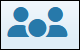 Symbol für einen Gruppennutzer