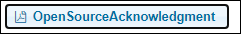 OpenSourceAcknowledgment