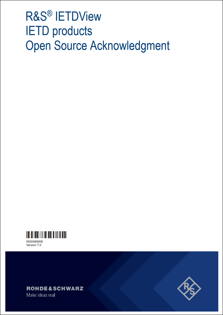 Das Dokument »OpenSourceAcknowledgment.pdf«