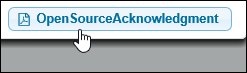 Hyperlink »OpenSourceAcknowledgment«