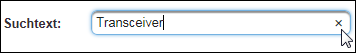 Suchtext löschen